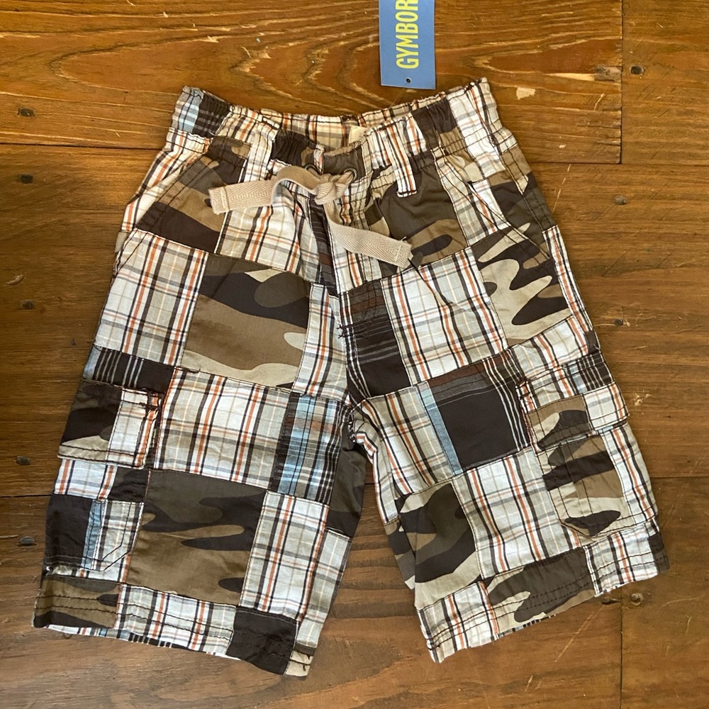 NWT Boys Gymboree Plaid Shorts